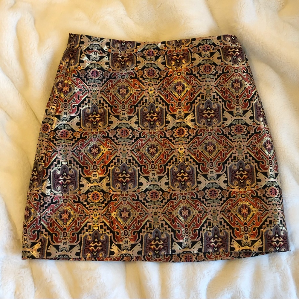 Gianni Bini gold medium a line skirt